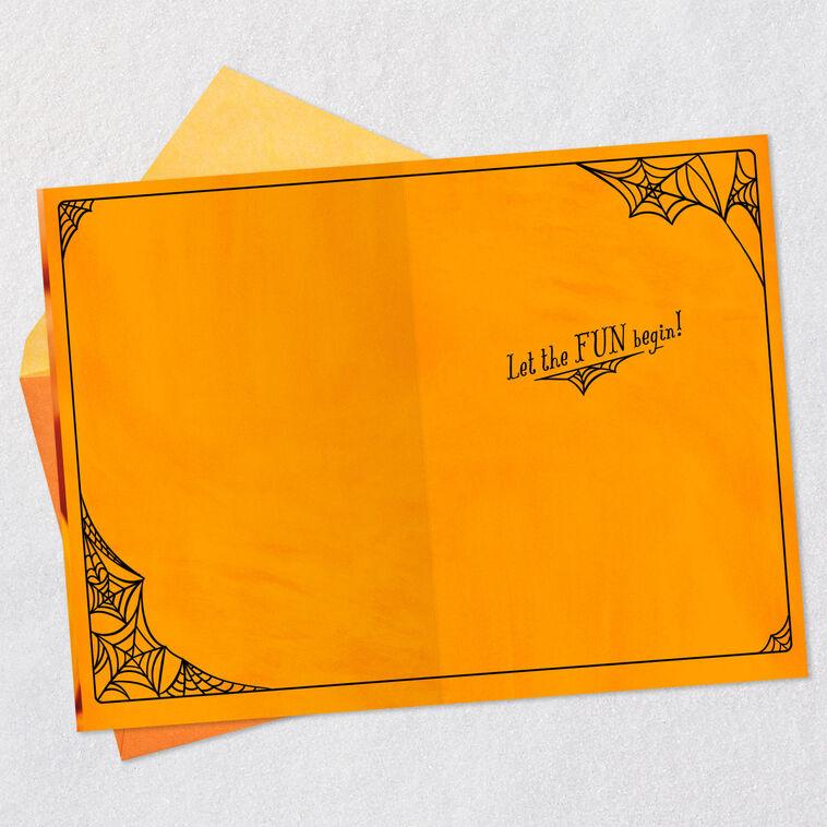 Hallmark Let The Fun Begin Halloween Card