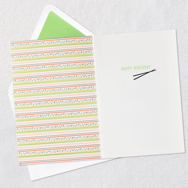 Hallmark Let The Good Times Roll Birthday Card