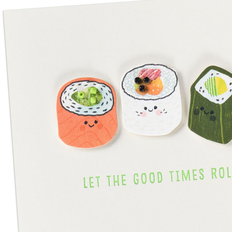 Hallmark Let The Good Times Roll Birthday Card