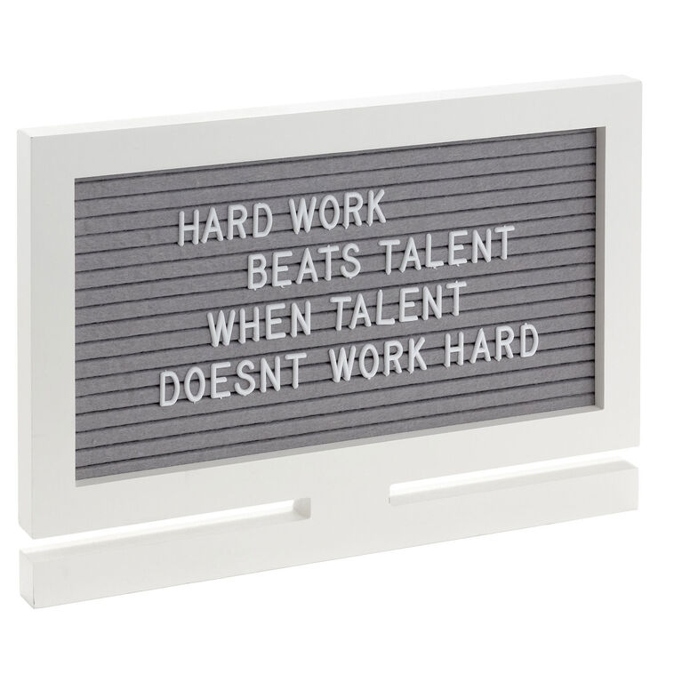 hallmark Letter Board and Ribbon Holder Wall Decor