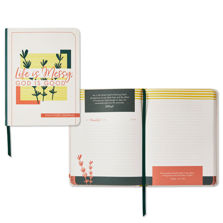 Hallmark Life Is Messy God Is Good Guided Journal