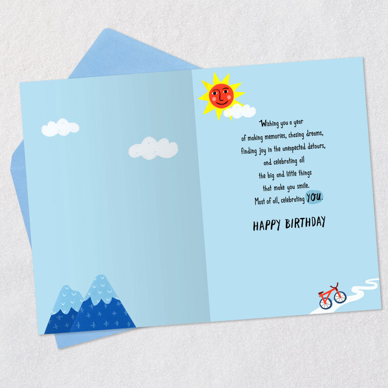 Hallmark Life's An Adventure Birthday Card