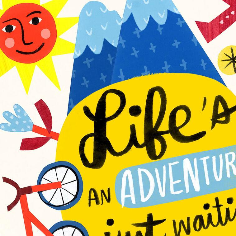 Hallmark Life's An Adventure Birthday Card