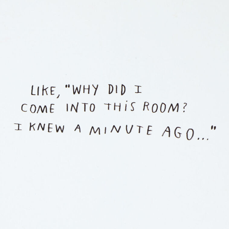 Hallmark Life's Big Questions Funny Birthday Card