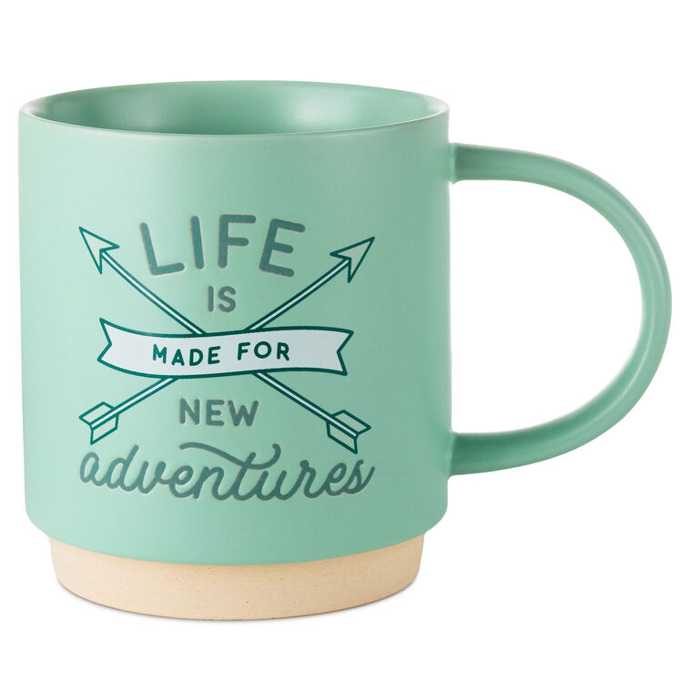hallmark Life's New Adventures Mug 16 oz