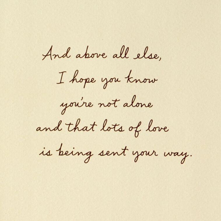 Hallmark Light And Love Encouragement Card