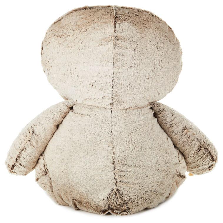 Hallmark Light Brown Baby Sloth Stuffed Animal 20"