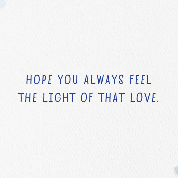 Hallmark Light Of Love Sympathy Card