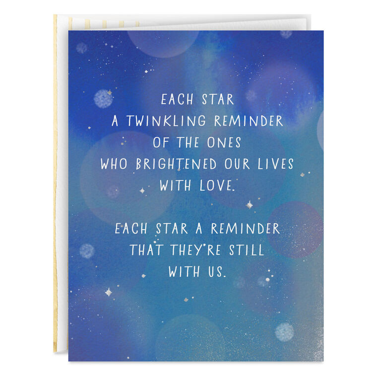 hallmark Light of Love Sympathy Card