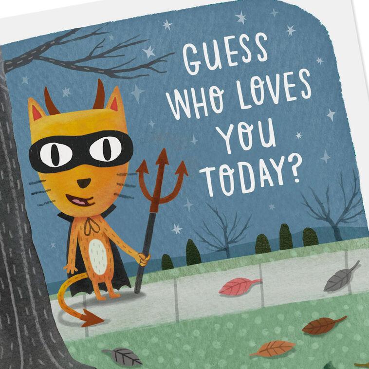 Hallmark Little Devil Love You Lots Halloween Card