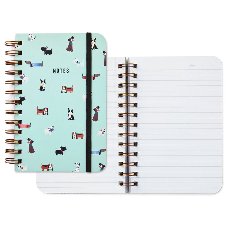Hallmark Little Doggies Spiral Notebook