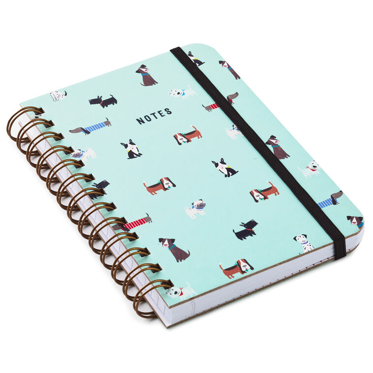 hallmark Little Doggies Spiral Notebook