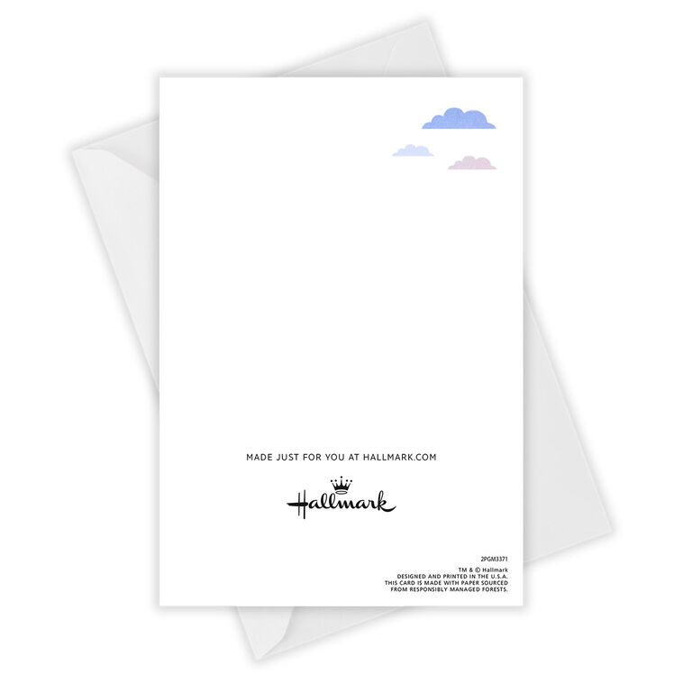 Hallmark Little Hello Clouds Custom Card