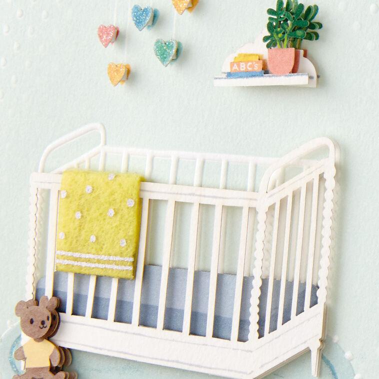 Hallmark Little Miracles New Baby Card