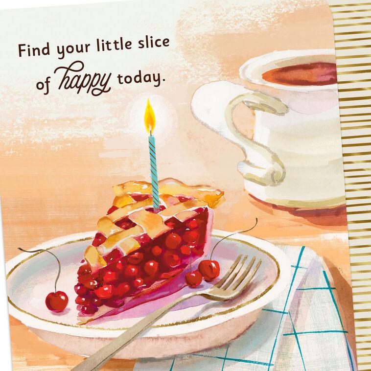 Hallmark Little Slice Of Happy Birthday Card