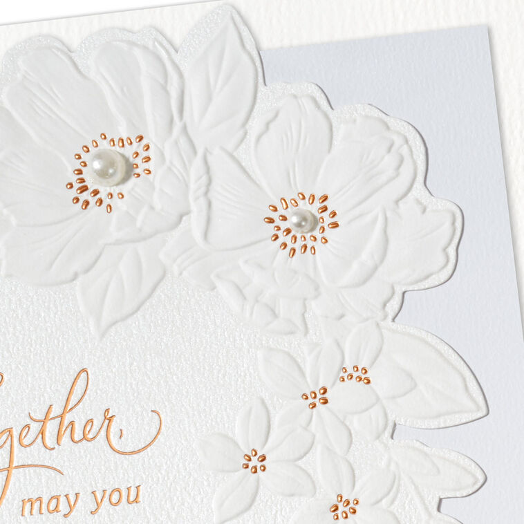 Hallmark Live Laugh Love Wedding Card