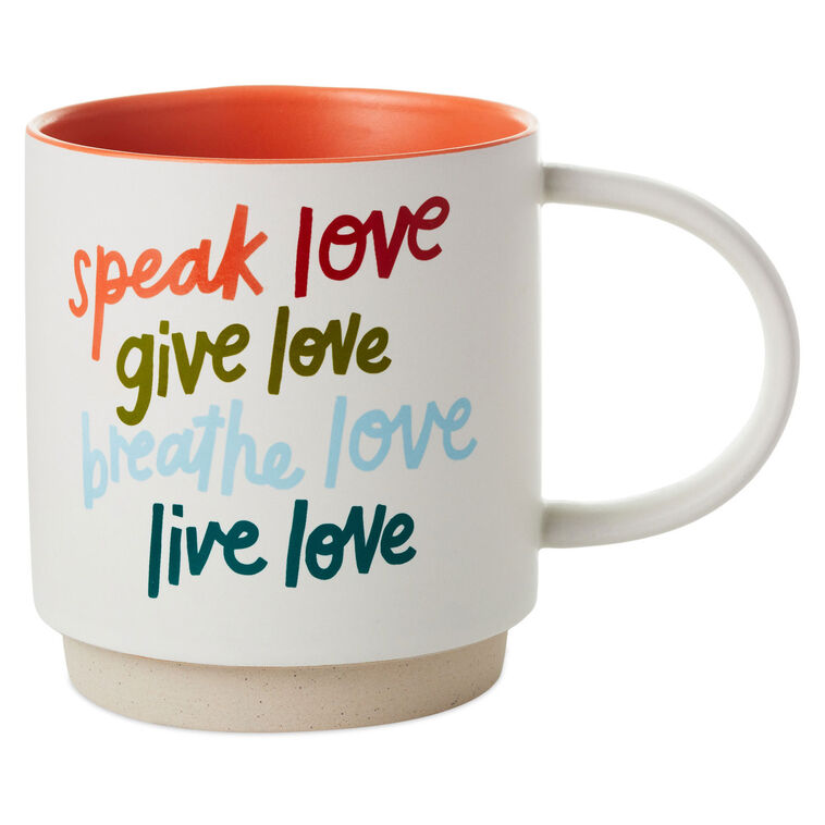 hallmark Live Love Mug 16 oz