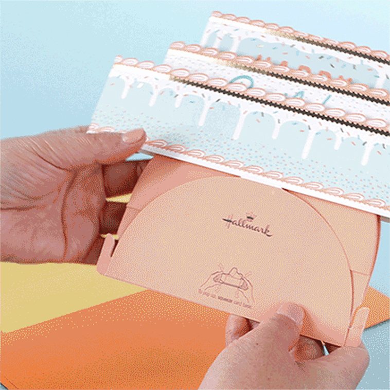 Hallmark Lots Of Love And Cake 3D Pop-Up Card