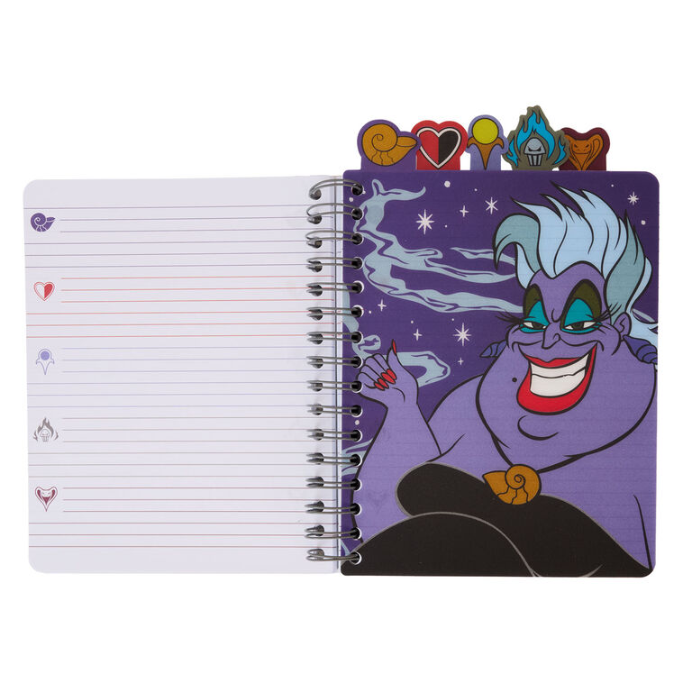 Hallmark Loungefly Disney Villains Tabbed Journal