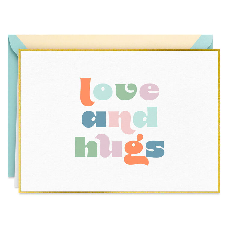 Hallmark Love And Hugs Blank Notes Pack Of 10