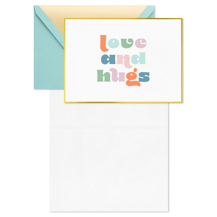 Hallmark Love And Hugs Blank Notes Pack Of 10