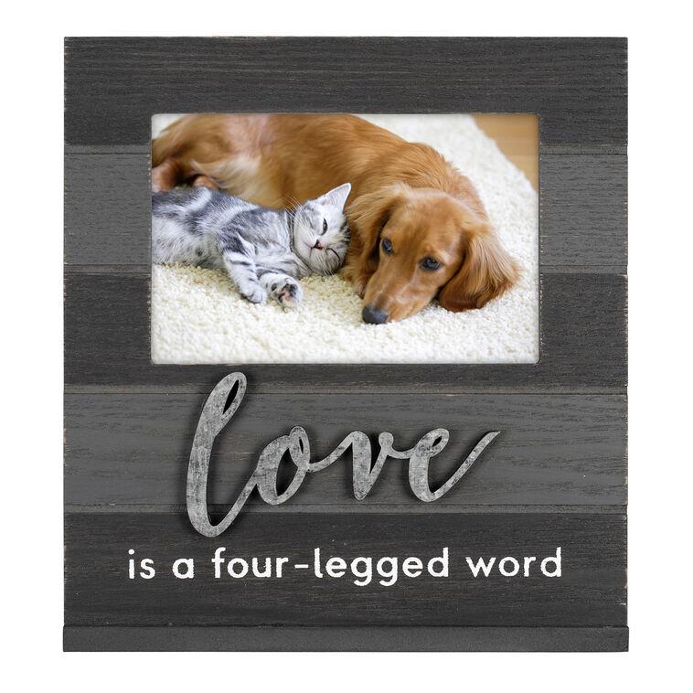 hallmark Love Four-Legged Word Picture Frame 4x6