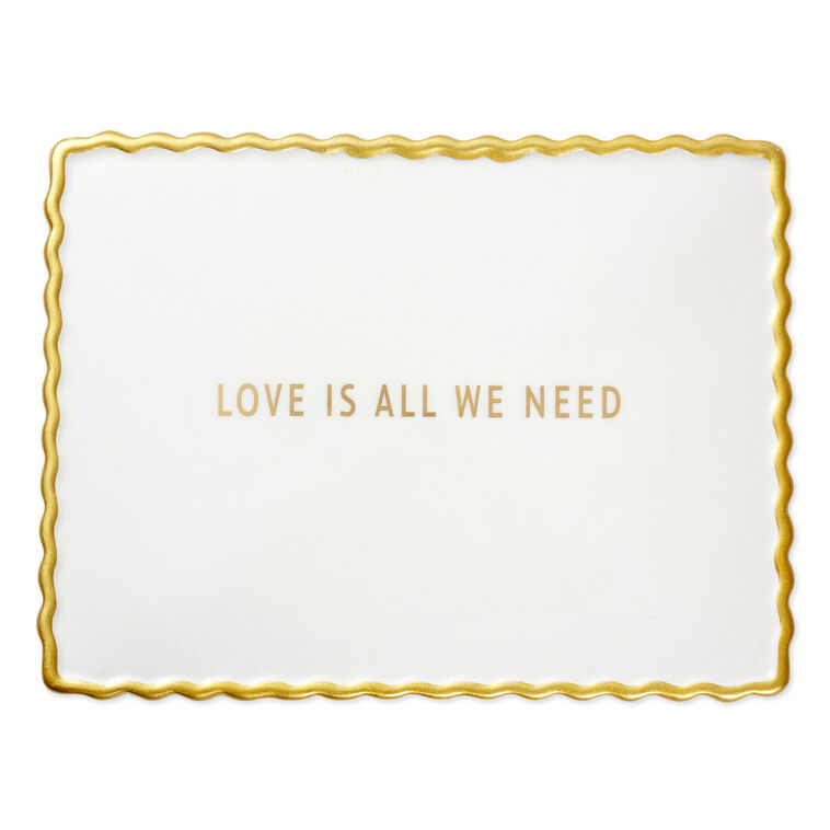 Hallmark Love Is All We Need Ceramic Keepsake Box