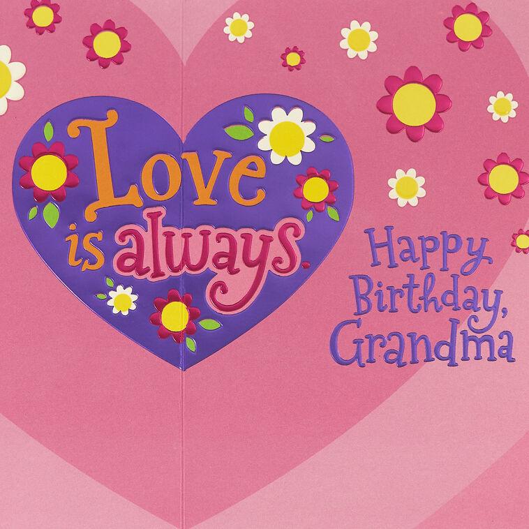 Hallmark Love Is Always Birthday Card For Grandma