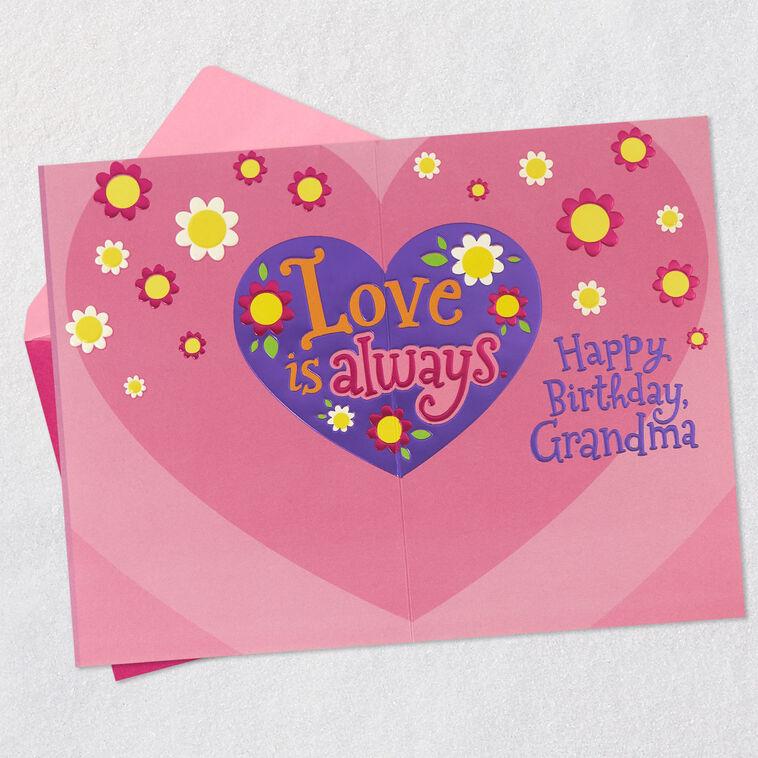 Hallmark Love Is Always Birthday Card For Grandma