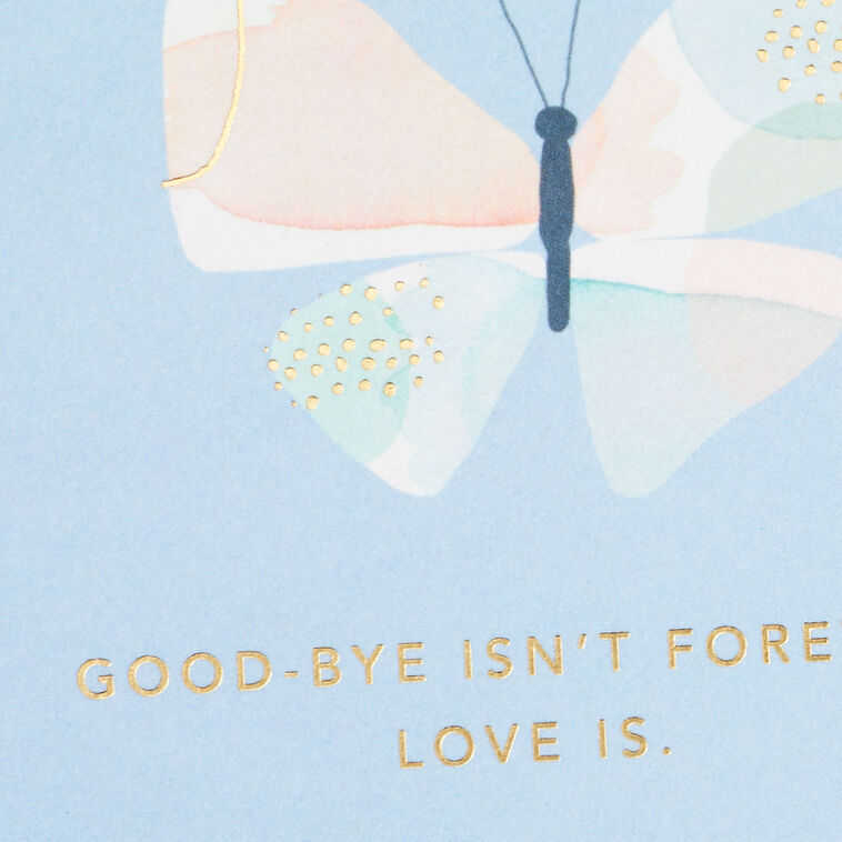 Hallmark Love Is Forever Sympathy Card