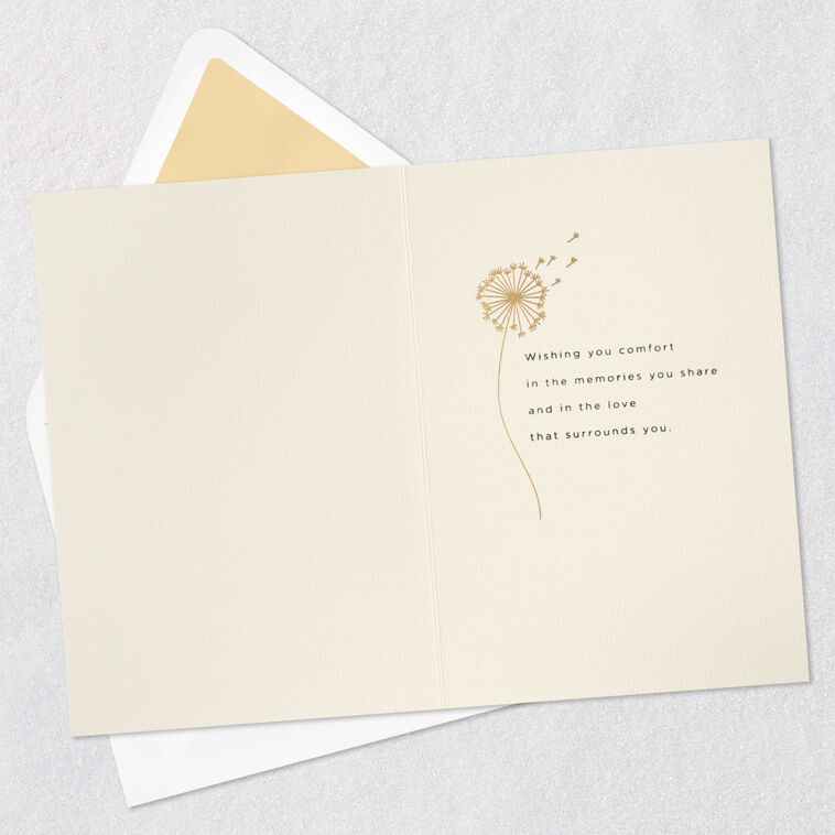 Hallmark Love Lives On Sympathy Card