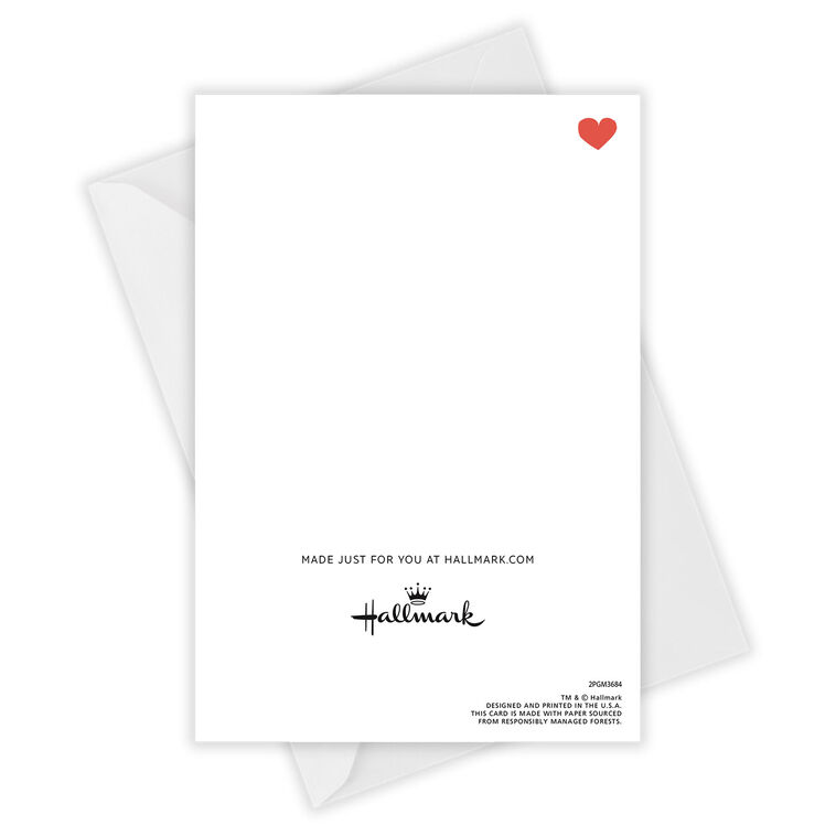 Hallmark Love Over Distance Custom Card