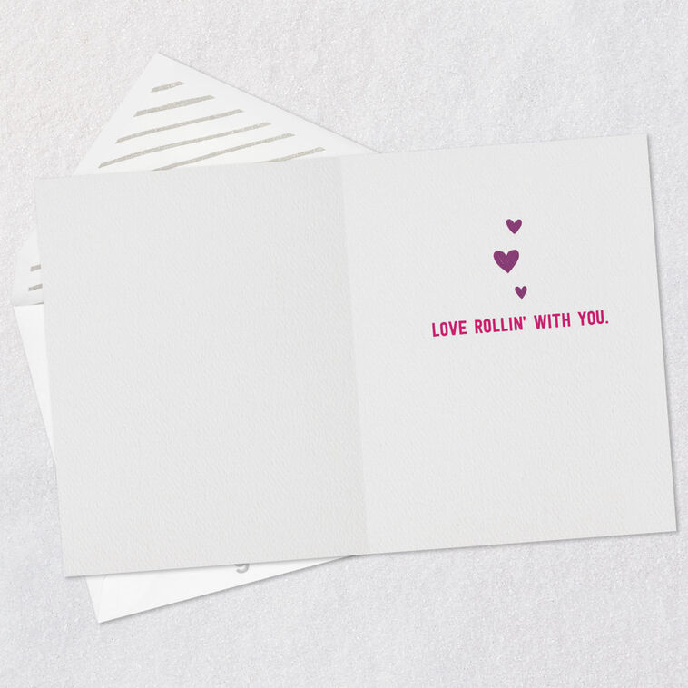 Hallmark Love Rollin' With You Card