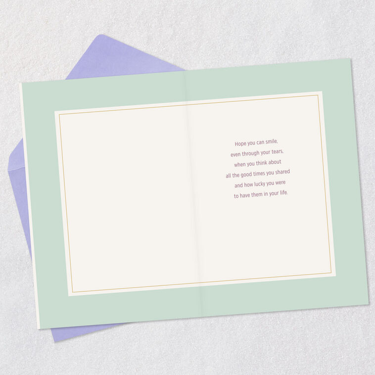 Hallmark Love Shines Through Sorrow Sympathy Card