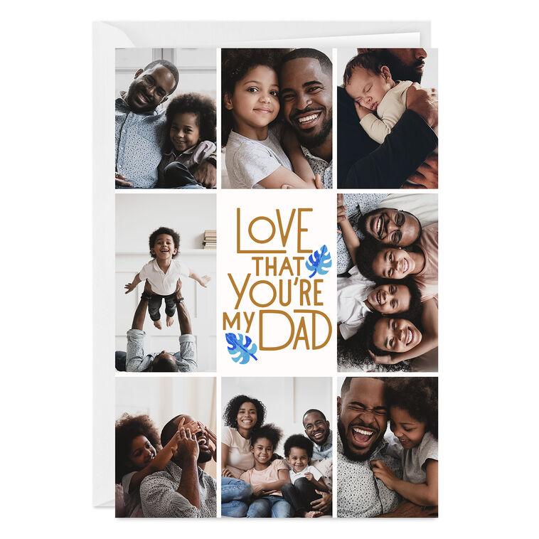 hallmark Love That You're My Dad Custom Love Card