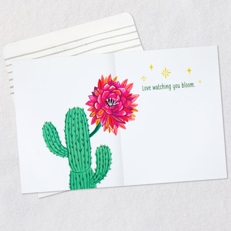 Hallmark Love Watching You Bloom Card