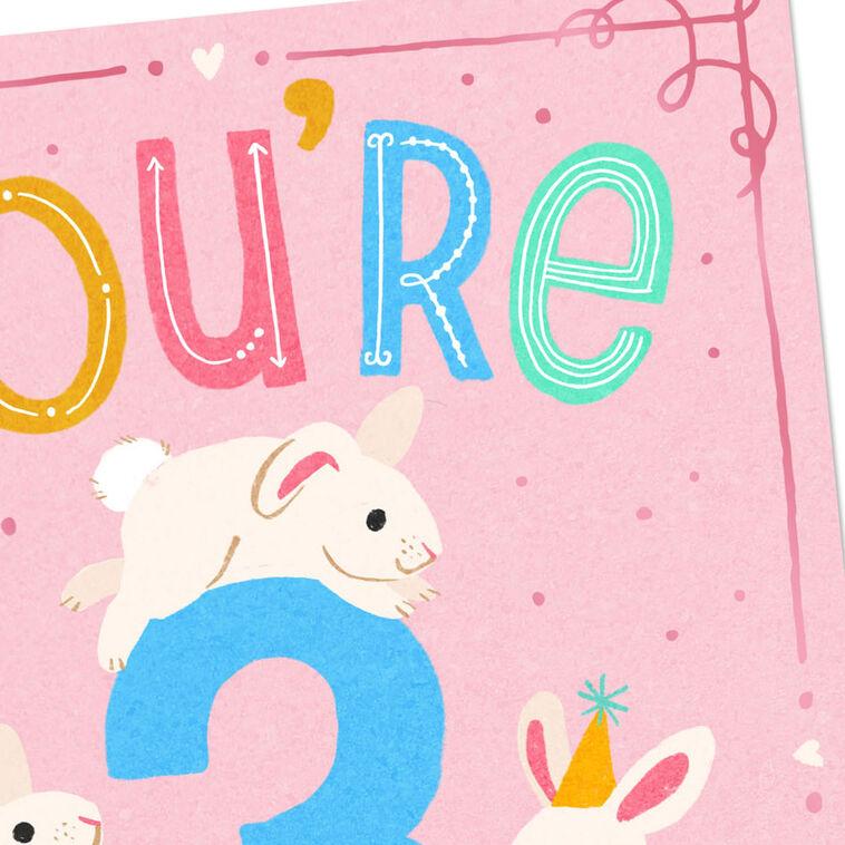 Hallmark Love Watching You Grow 3rd Birthday Card