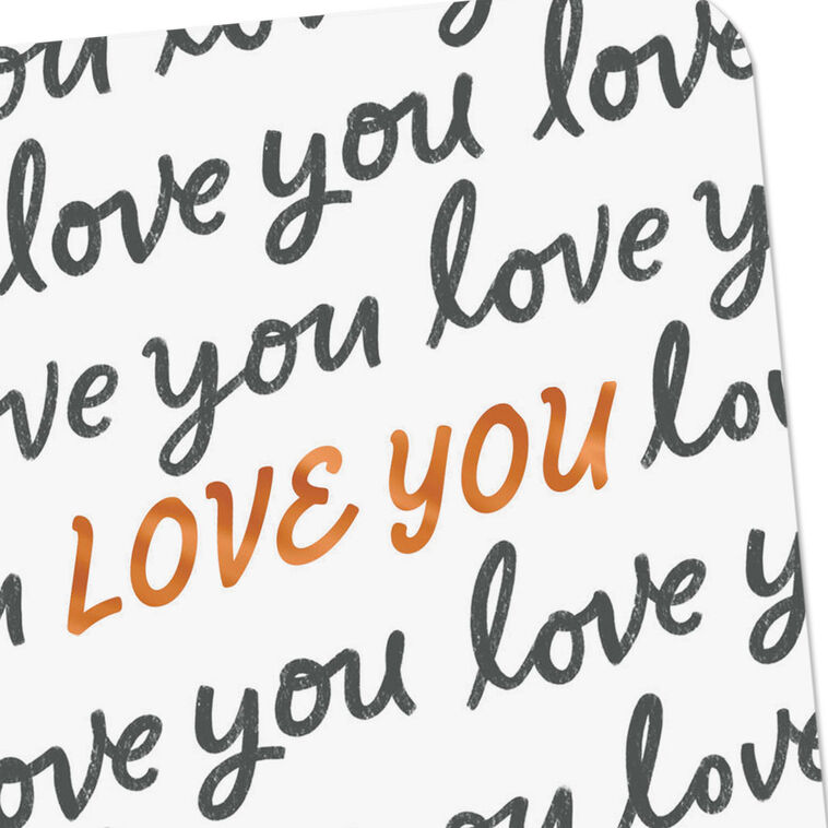Hallmark Love You Blank Card