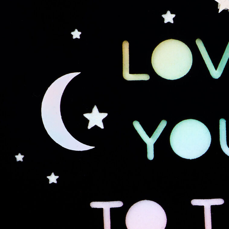 Hallmark Love You To The Moon And Back Blank Card