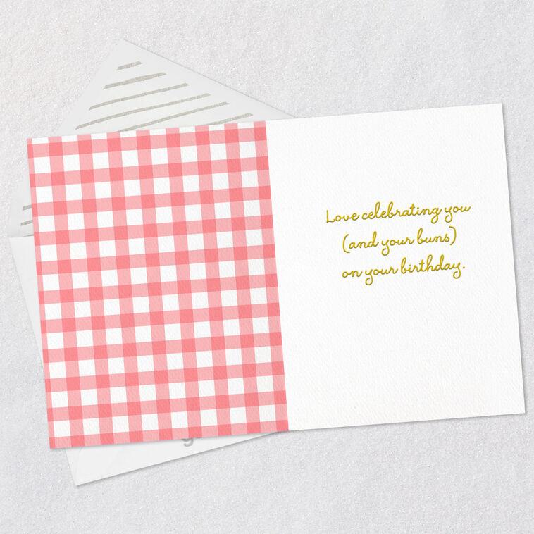 Hallmark Love Your Buns Funny Birthday Card