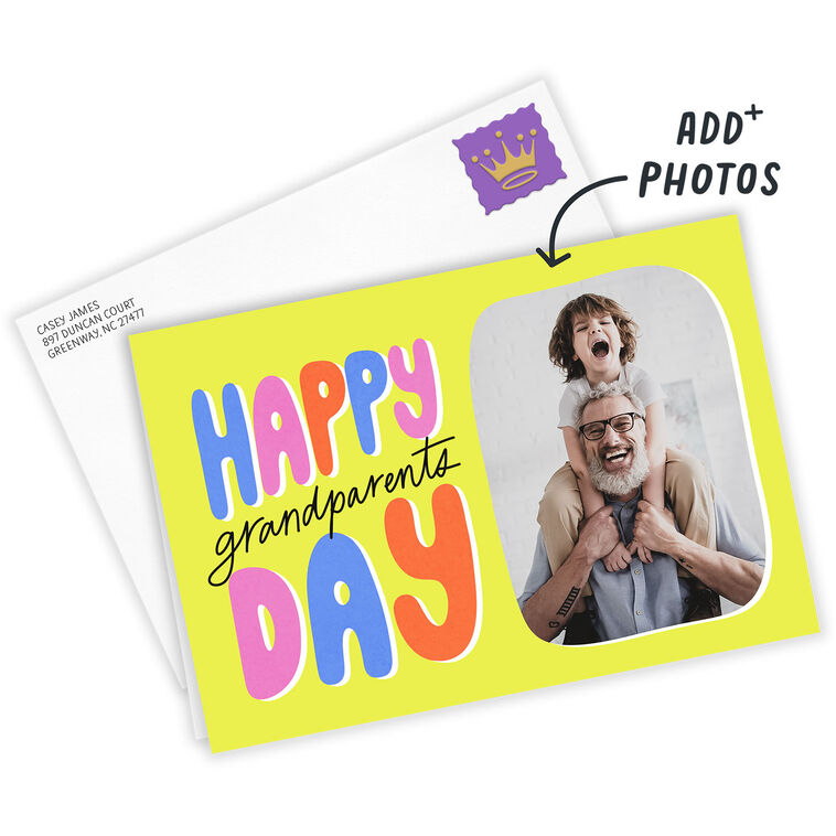 Hallmark Loved A Lot Custom Grandparents Day Card