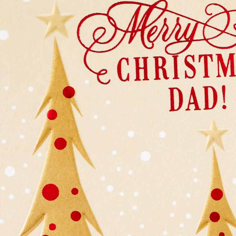 Hallmark Loved And Admired Christmas Card For Dad