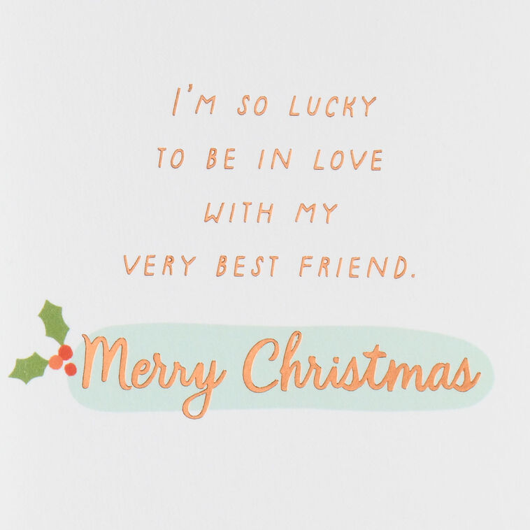 Hallmark Lucky In Love Christmas Card For Husband