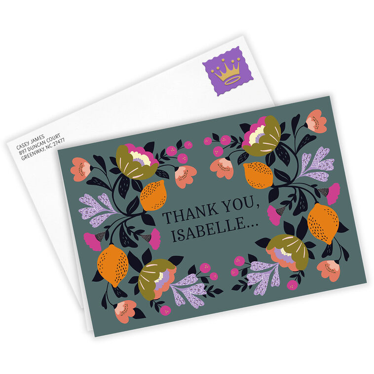 Hallmark Lush Botanical Custom Card