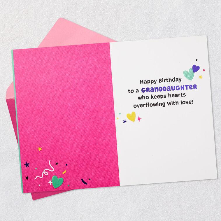 Hallmark Luv You Birthday Card For Granddaughter