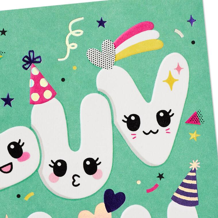 Hallmark Luv You Birthday Card For Granddaughter