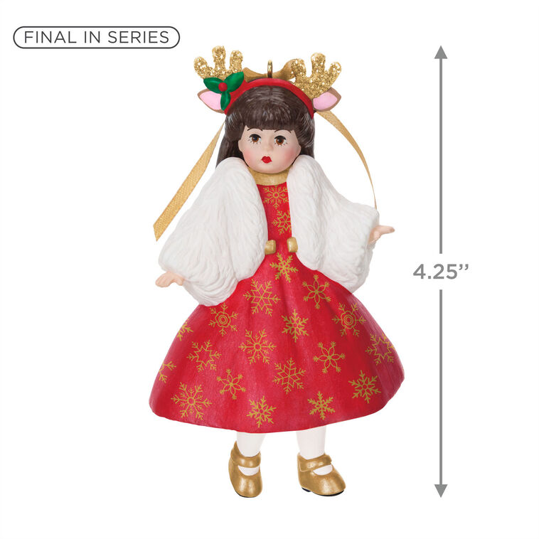 Hallmark Madame Alexander® Deer Santa Ornament