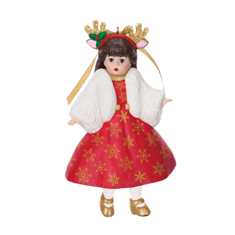 hallmark Madame Alexander® Deer Santa Ornament