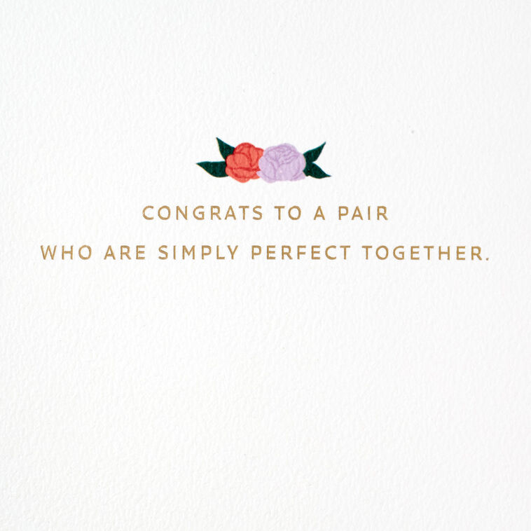 Hallmark Made For Each Other Wedding Card