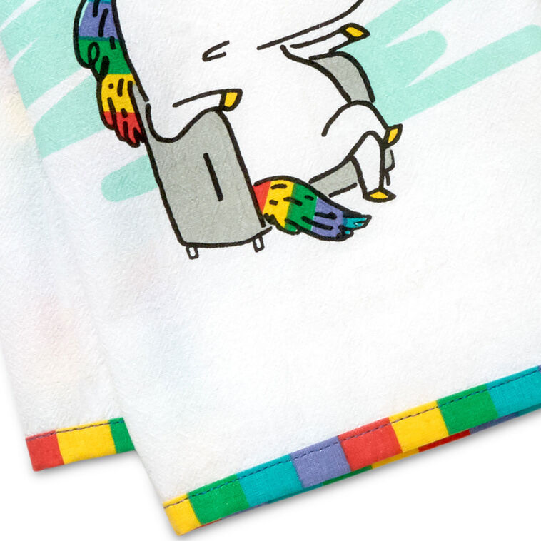 Hallmark Magical Bastard Funny Tea Towel 18x26